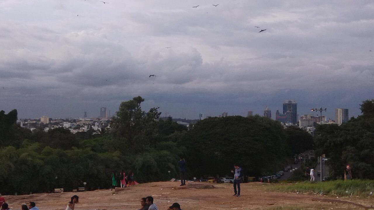 Bengaluru city skyline